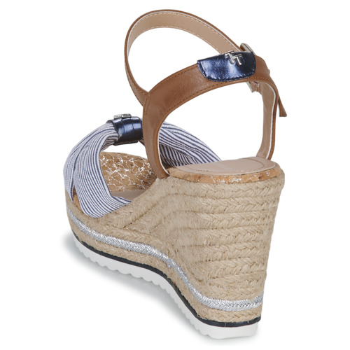 Tom Tailor - 5390211 - Bleu / Marron / Blanc