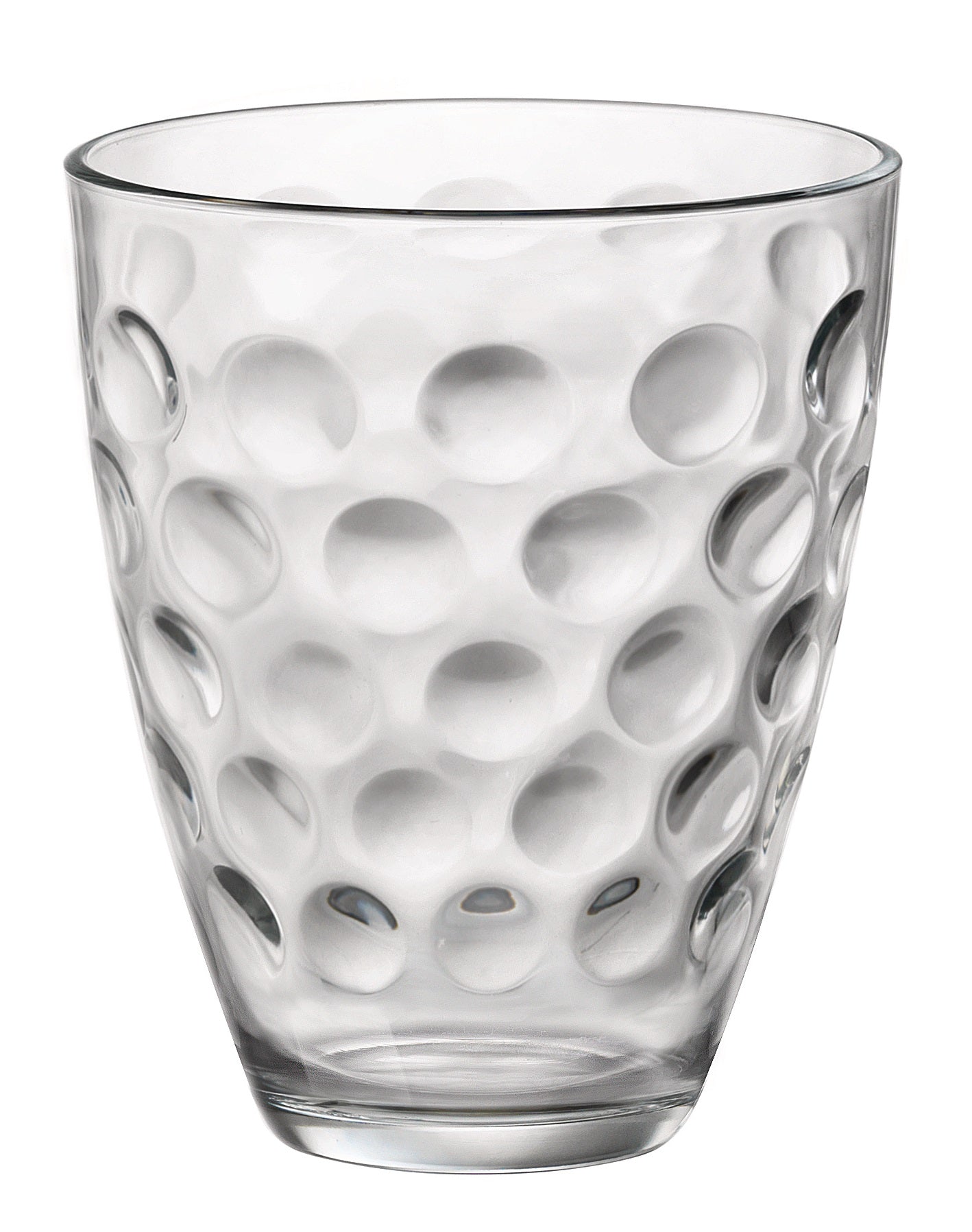 Bormioli Rocco Glazen Dots - Transparant - 250 ml - 6 stuks