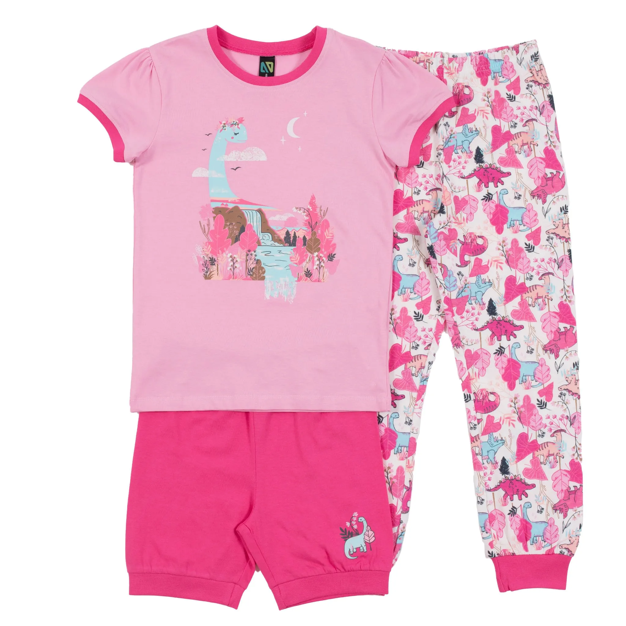Nanö Pyjama 3 Pièces Dinos 2-6ans