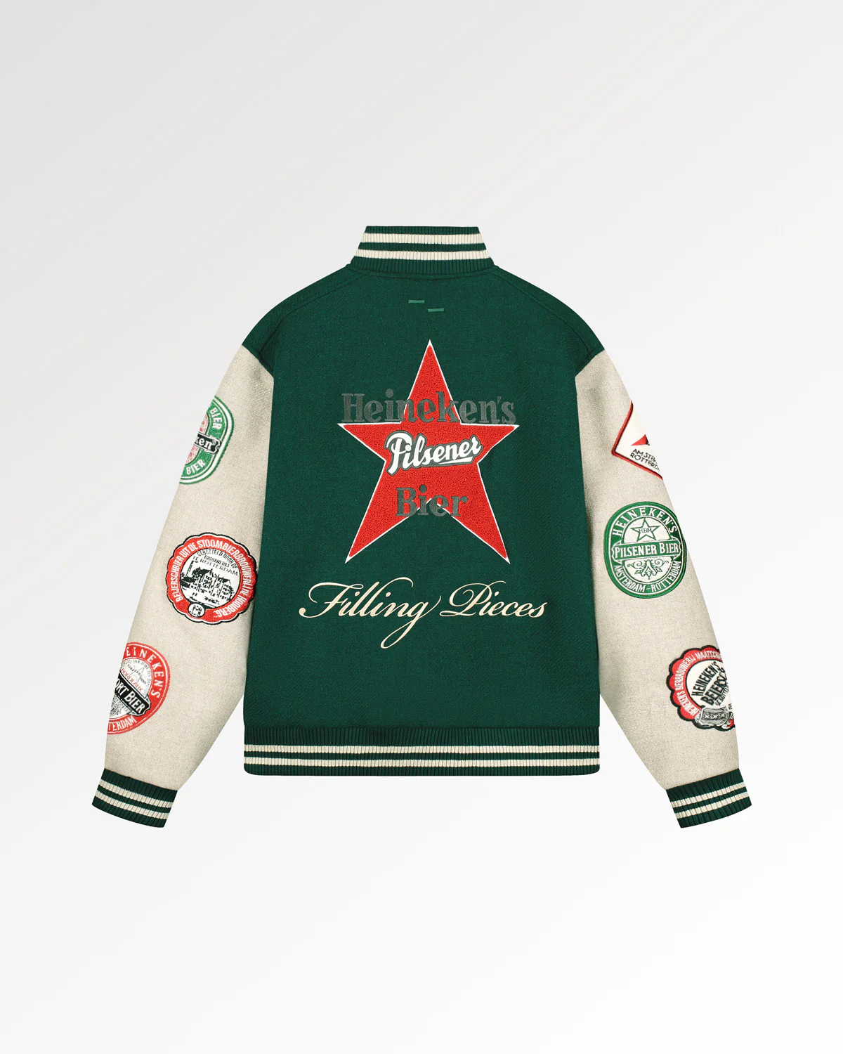 Varsity Heineken Patch Green / Off White
