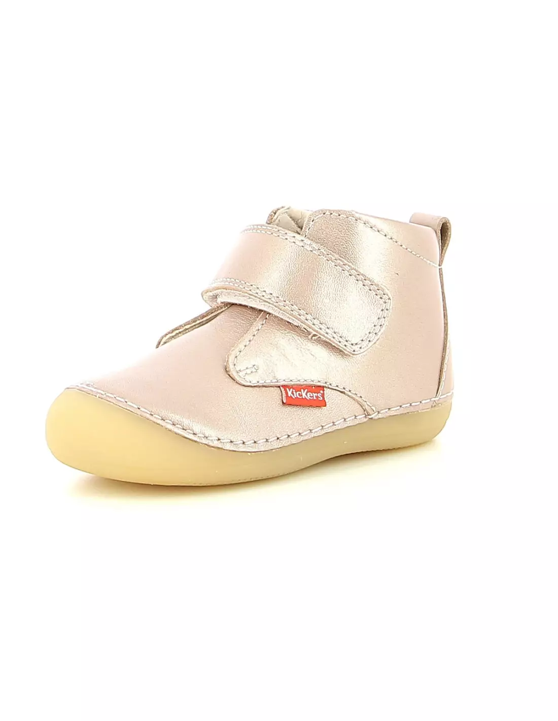 KICKERS SABIO - Baskets Rosemetallic