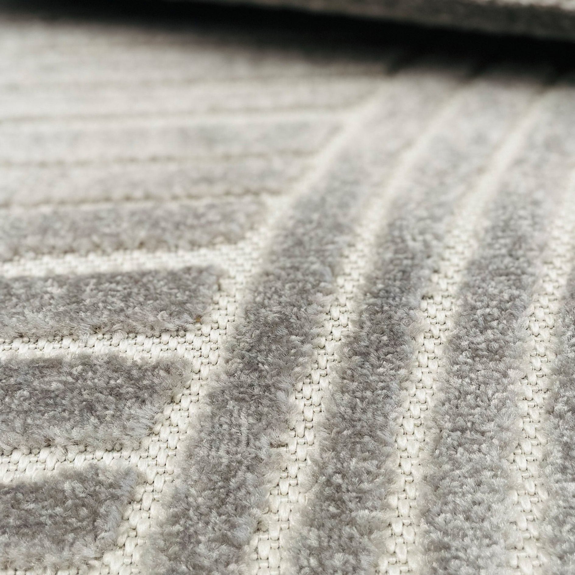In-/Outdoor-Teppich SOLAR - grau - 80x150 cm