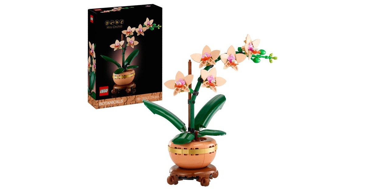 LEGOBotanical Collection - Miniorchidee Constructiespeelgoed  (10343)