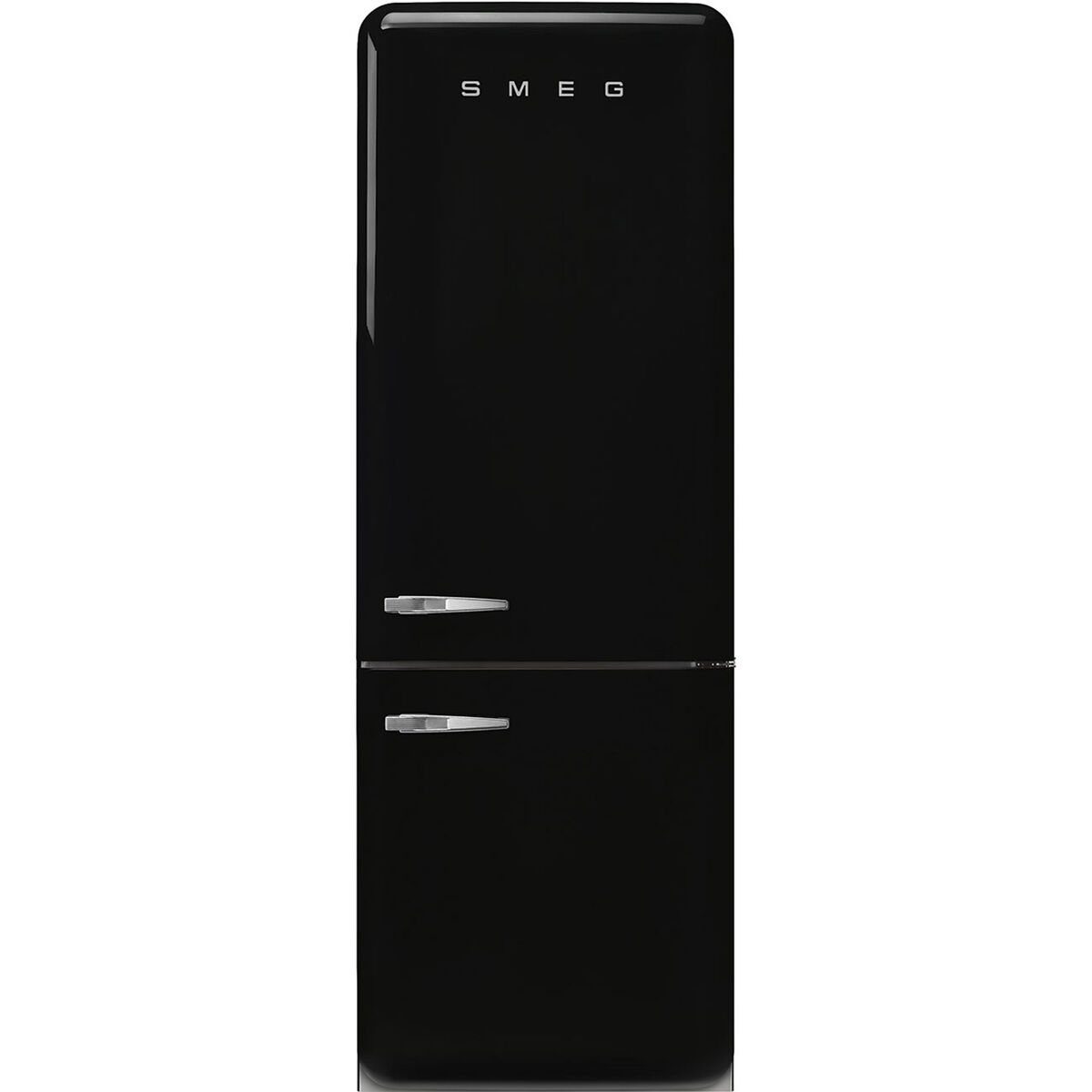 Smeg FAB38RBL6 Kombiskap høyrehengslet 70 cm, svart