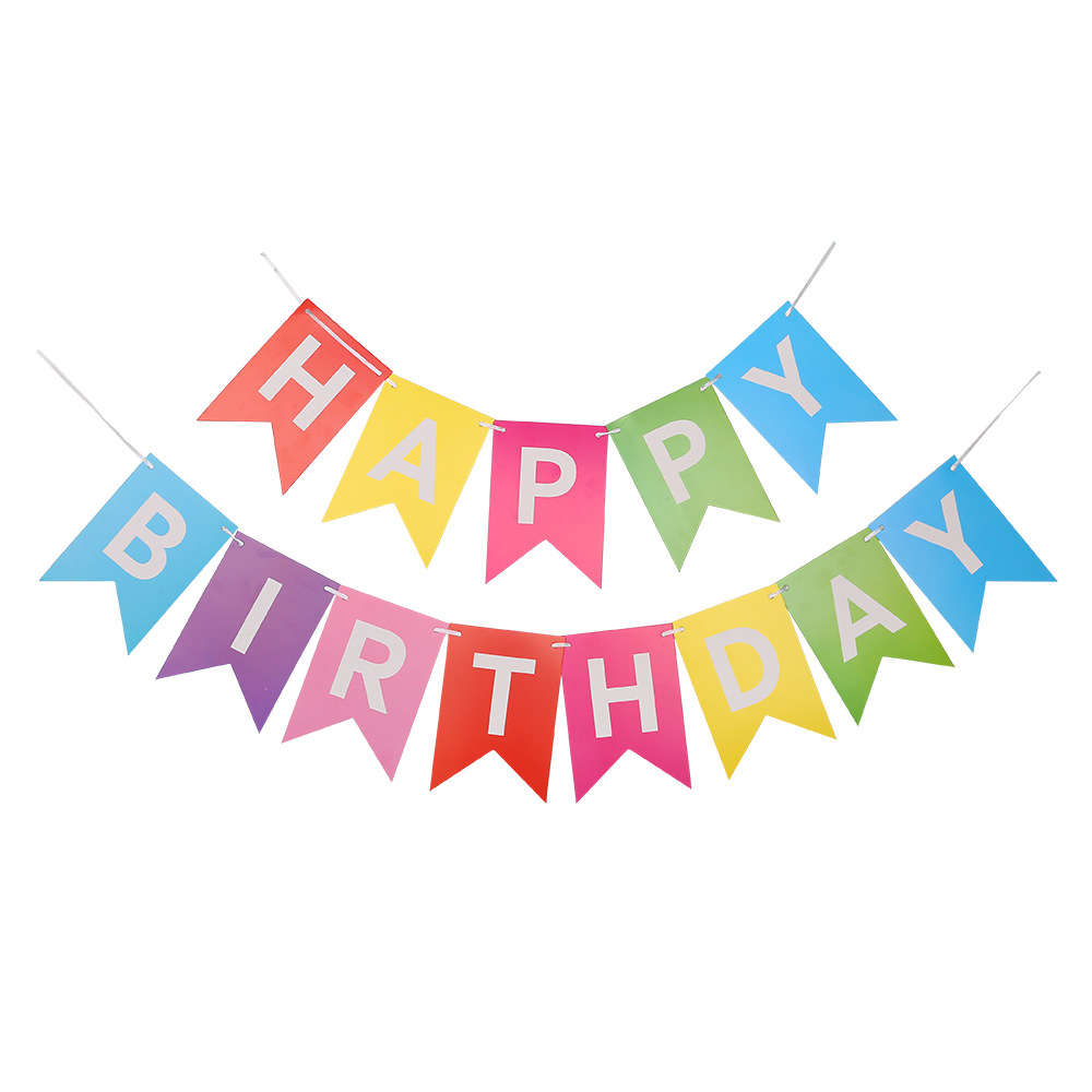 (52-tlg. Set) Happy Birthday Girlande Kinder Geburtstags Party Deko Einhorn   Latex- und Folienballons / Fotorequisiten - Bunt