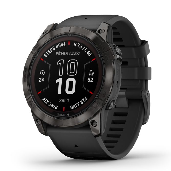 Garmin Unisex Ure fēnix® 7X Pro Sapphire Solar Grå