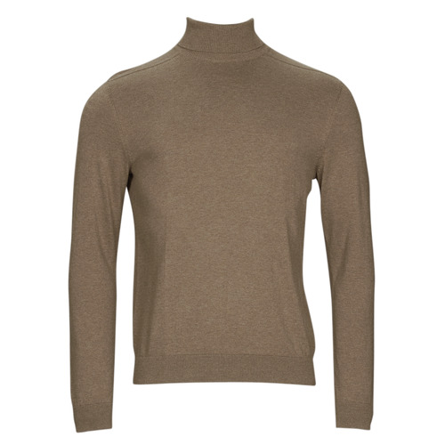 Selected - SLHBERG ROLL NECK - Beige