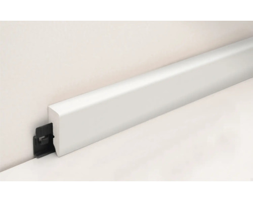 SKANDOR plint PVC KU48L wit 15 x 38,5 x 2400 mm
