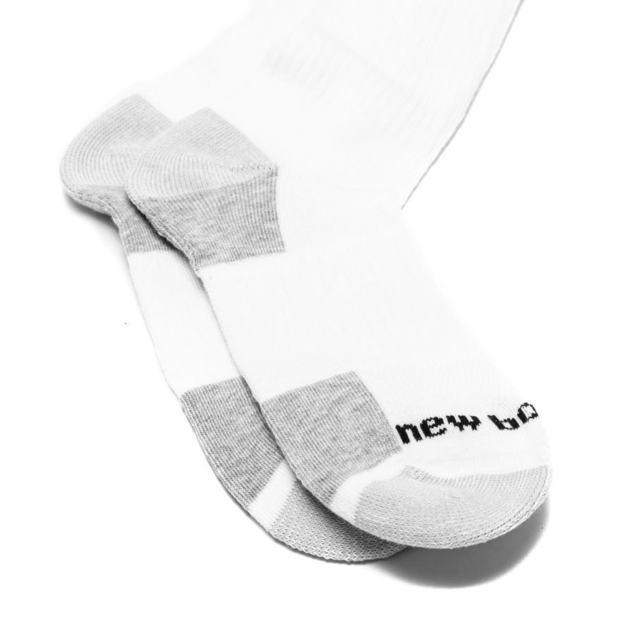 New Balance Chaussettes Cushioned Crew 6-Pack - Blanc