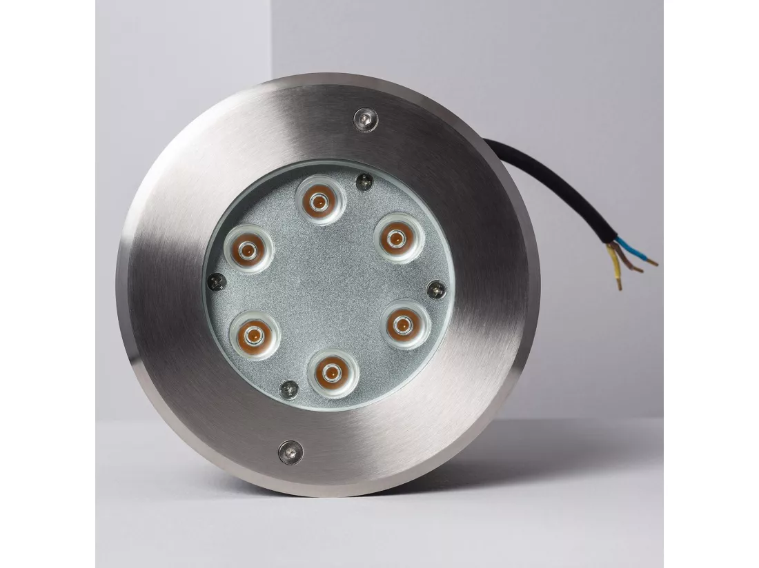Spot LED Extérieur 7W Encastrable au Sol 3000K Blanc chaud