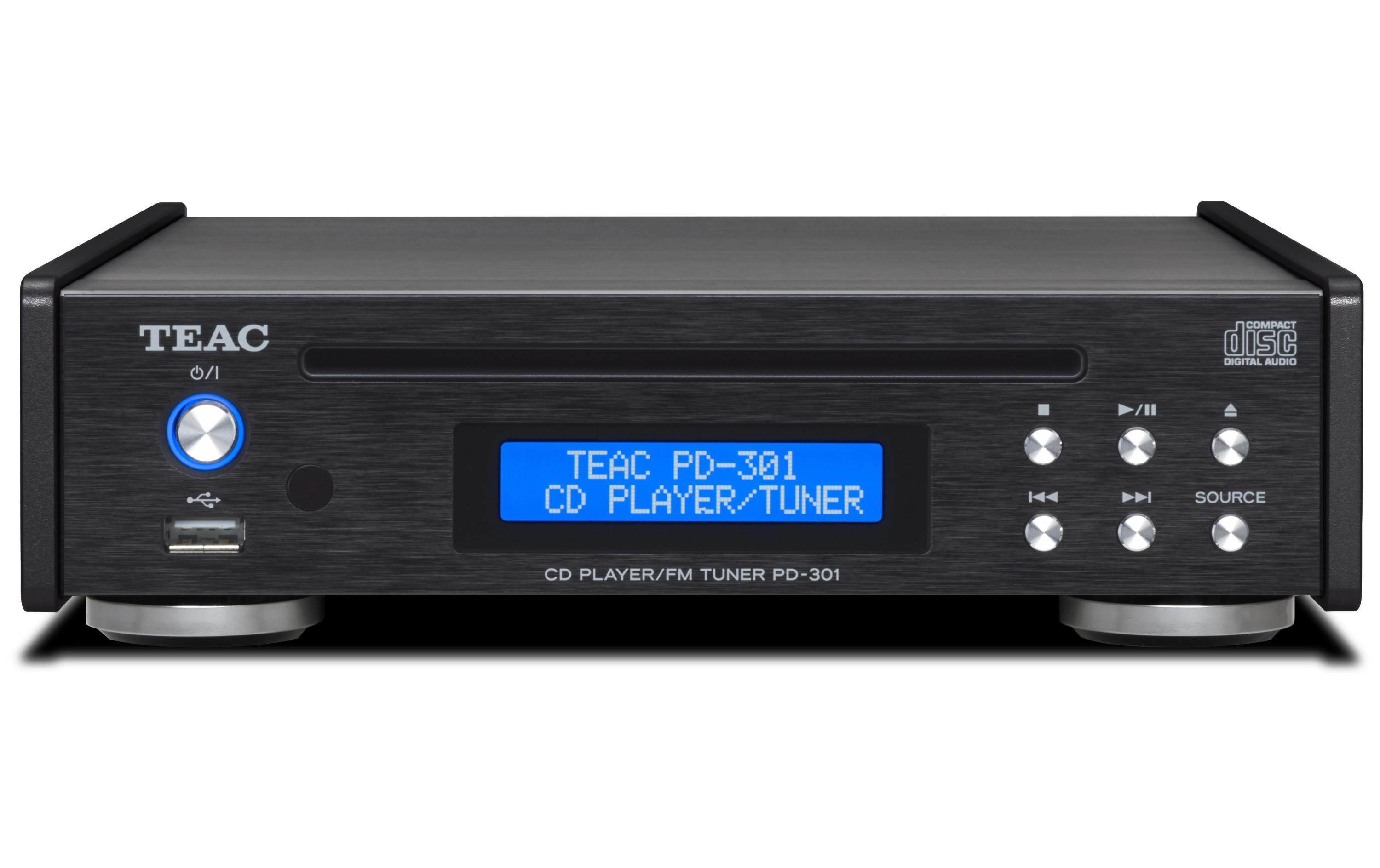 CD-Player/DAB+-Tuner PD-301DAB-X-S Schwarz<br>CD-/Medienplayer und DAB-UKW-Radio für die 301 Reference-Serie