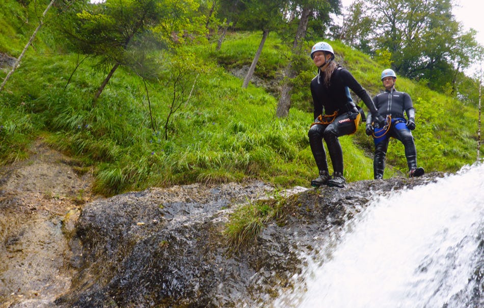 Canyoning für Kinder in Weißenbach
