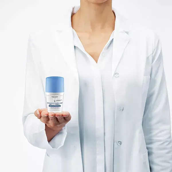 Desodorante Roll-On Mineral Vichy 48h, Pacote com 2 x 50ml