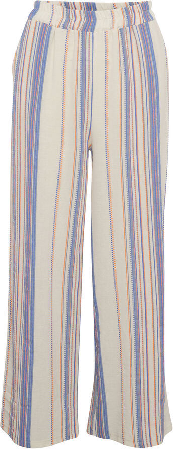 Cream CRMiva Pant Multi colour stripe