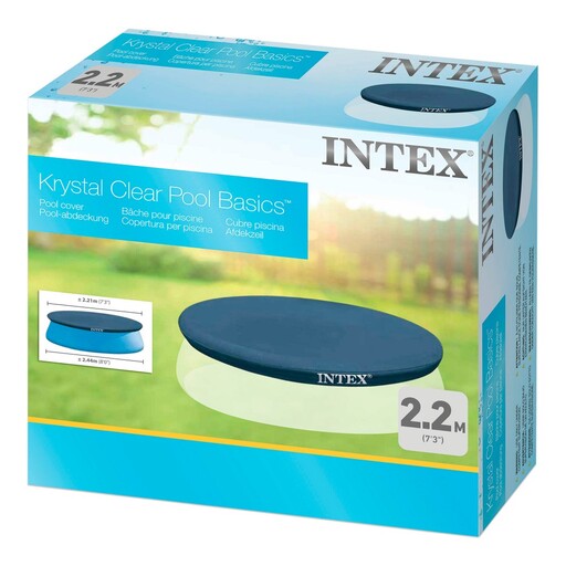 Capa inflável para piscina Intex Easy Set 244 cm