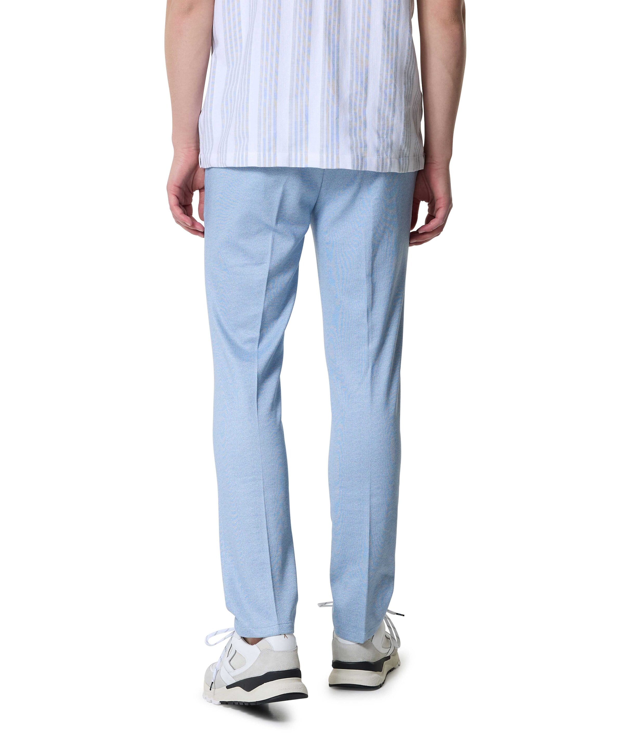 A Fish Named Fred Trouser structure heren pantalon blauw