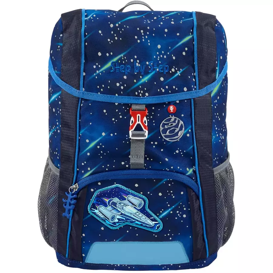 Step by Kid Reflect Rucksack-Set 3tlg. Star Shuttle Elio