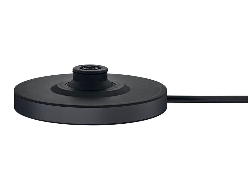 WMF Wasserkocher KÜCHENminis 0.8 l, Deep Black Wasserkocher mit 1800 W Leitung