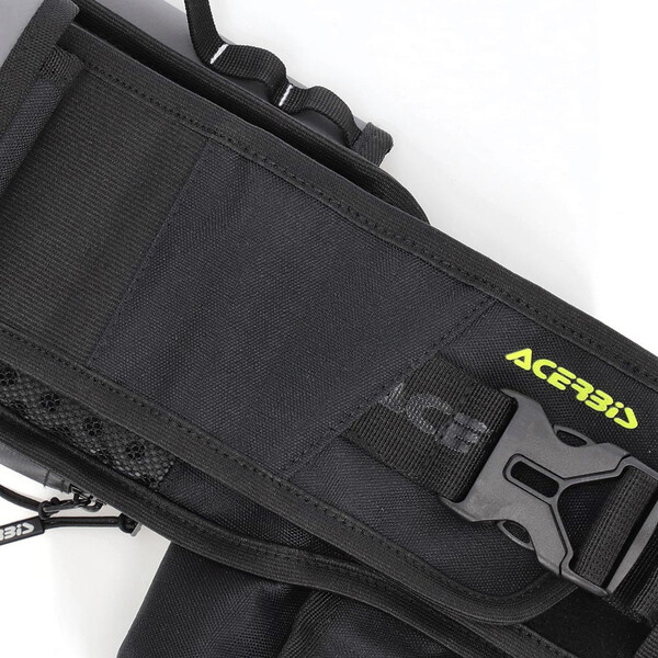 Acerbis - Sacoche banane Profile Logo Noir / Gris / Jaune