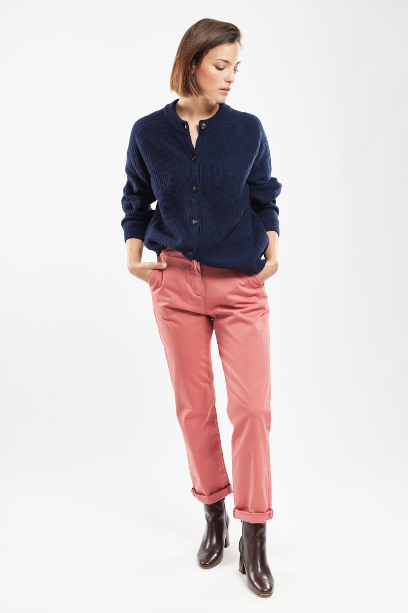 Pantalon chino - coton