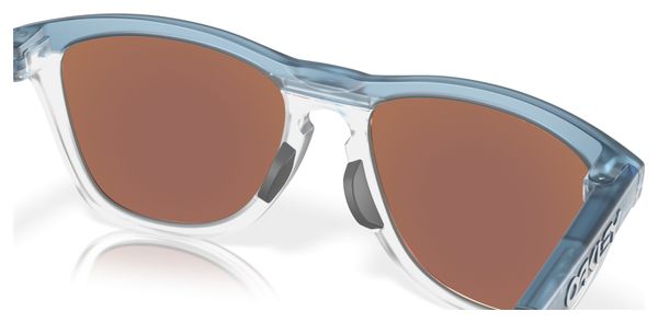Lunettes Oakley Frogskins Range Transparent Stonewash/ Prizm Deep Water Polarized/ Ref : OO9284-0955