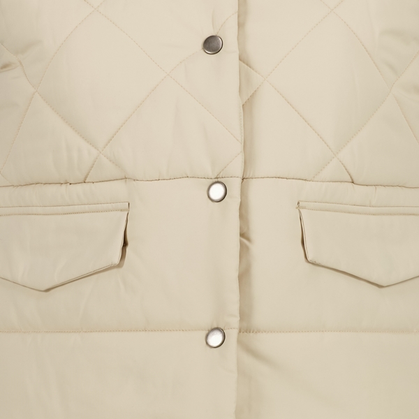 TwoDay korte dames bodywarmer ecru
