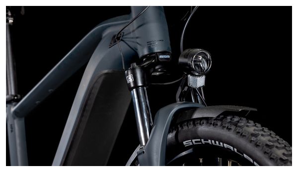 VTT Électrique Semi-Rigide Cube Reaction Hybrid Performance 625 Allroad Shimano Cues 9V 625 Wh 27.5'' Noir Night 2025