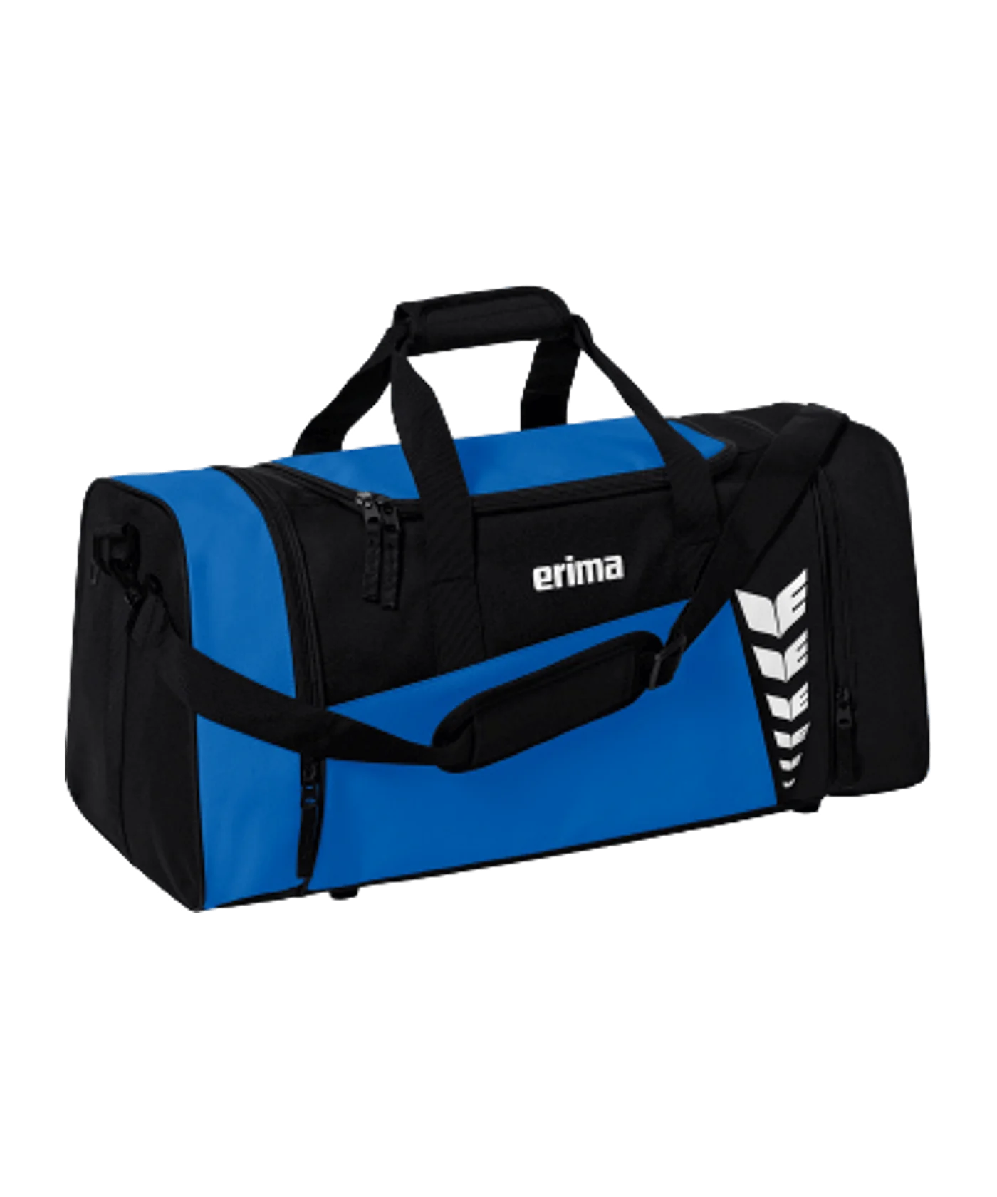 Erima Six Wings Sporttasche Gr. M Royal Schwarz
