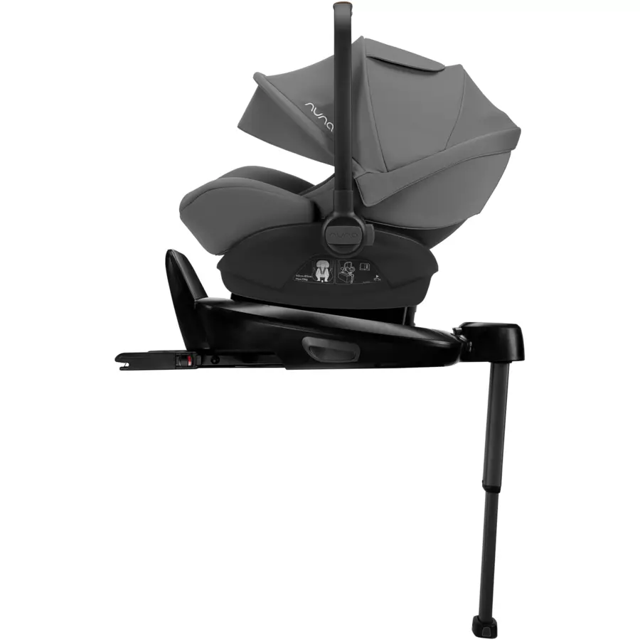 Nuna Babyschale ARRA™ next i-Size Granite inkl. 2 x Basisstation