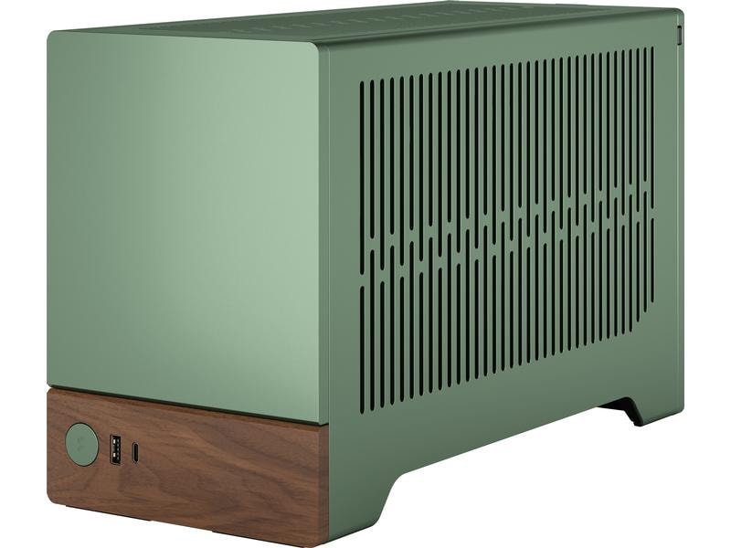 Fractal Design PC-Gehäuse Terra Jade Kompaktes Mini-ITX Gehäuse mit stilvoller, moderner Optik