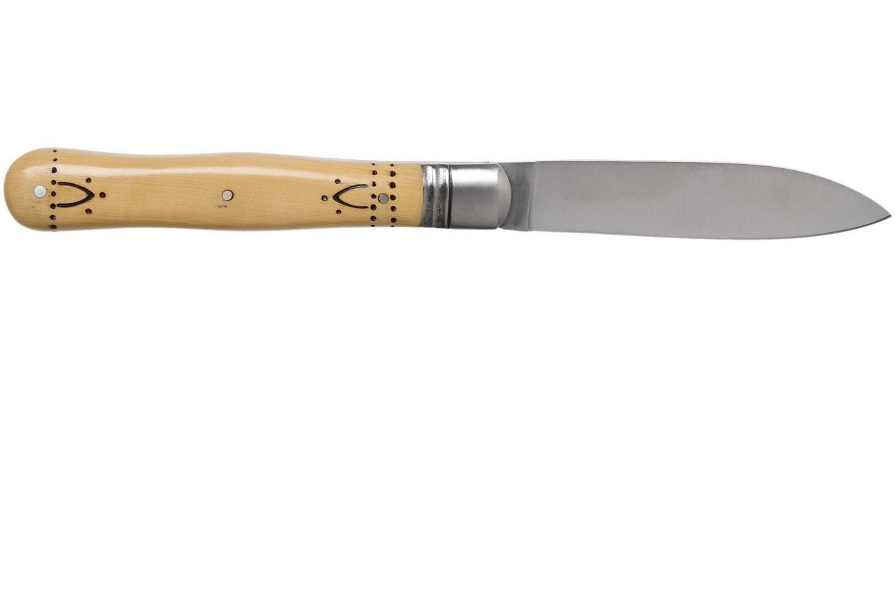 Nontron Violin Knife PP, Boxwood NNPP zakmes
