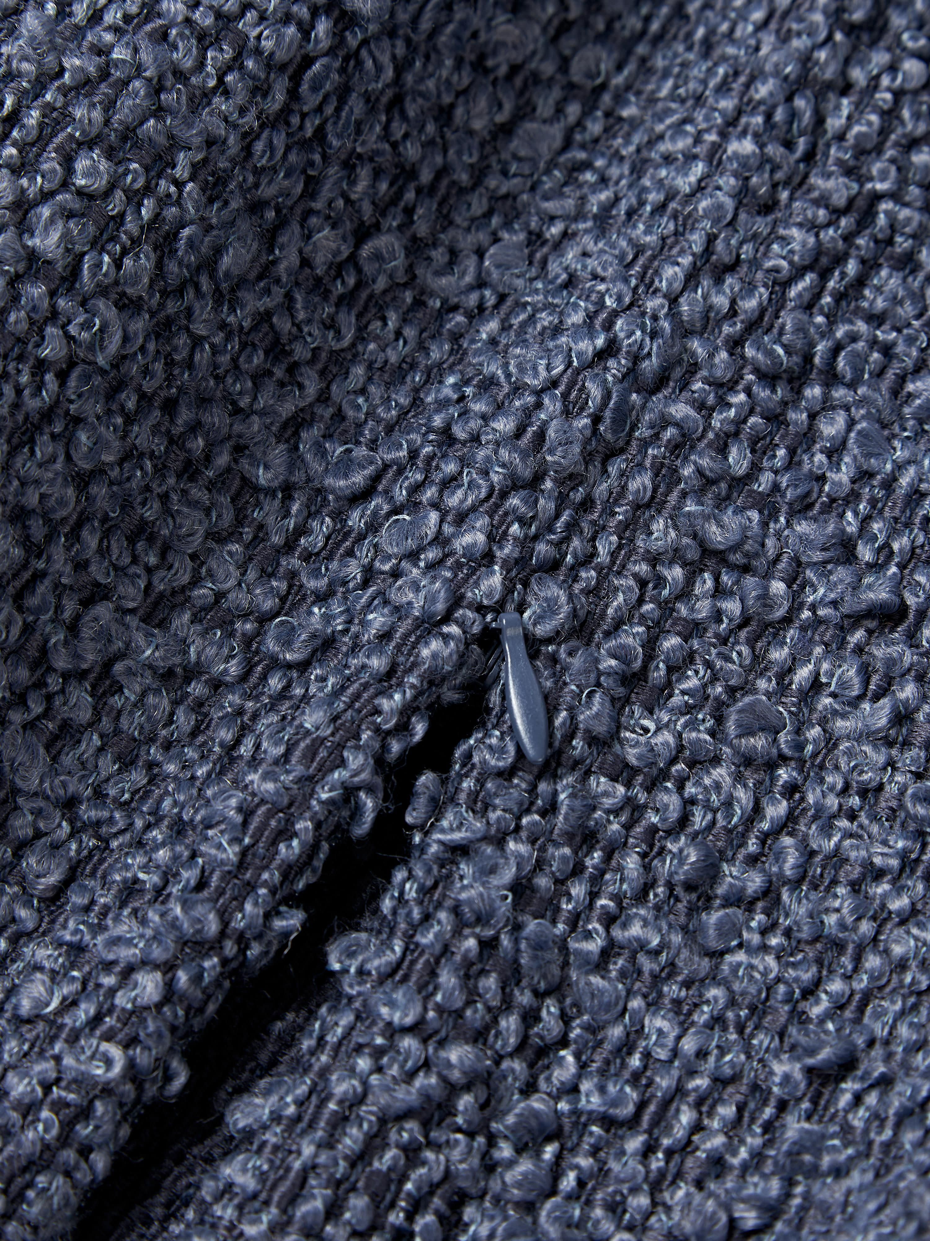 Bouclé kussenhoes Bellamie