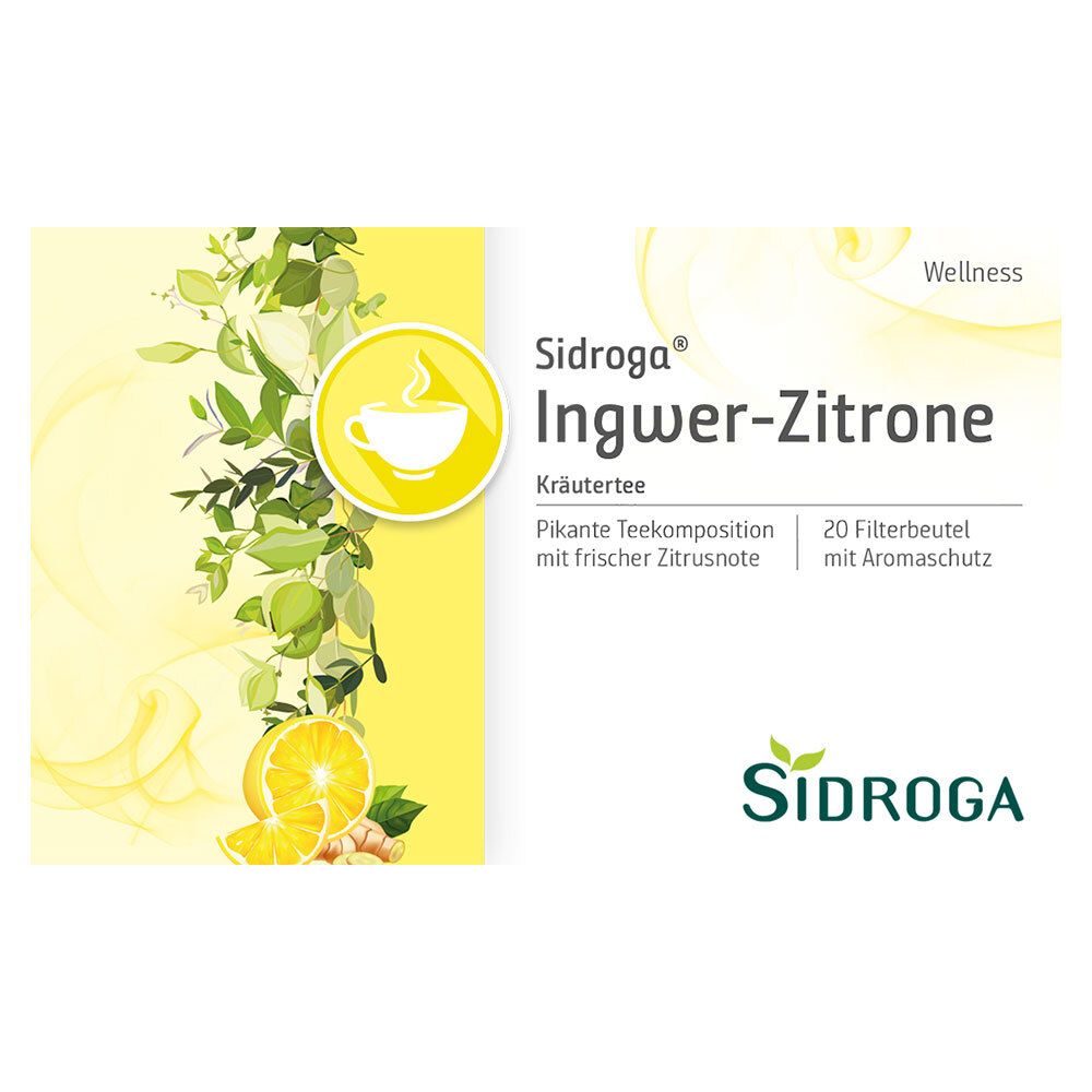 Sidroga® Wellness Ingwer-Zitrone