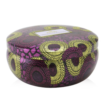 Voluspa 3 Wick Decorative Tin Candle - Santiago Huckleberry  340g/12oz