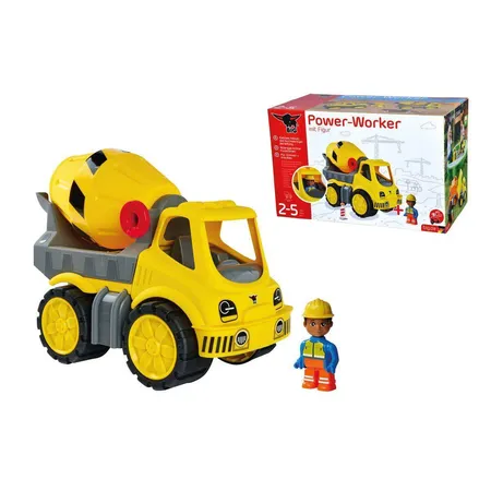 BIG Power Worker Zementmischer+Figur