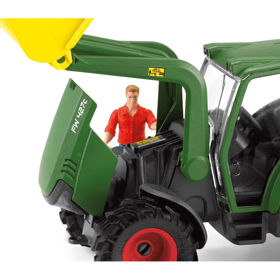 schleich® Traktor mit Anhänger 42608