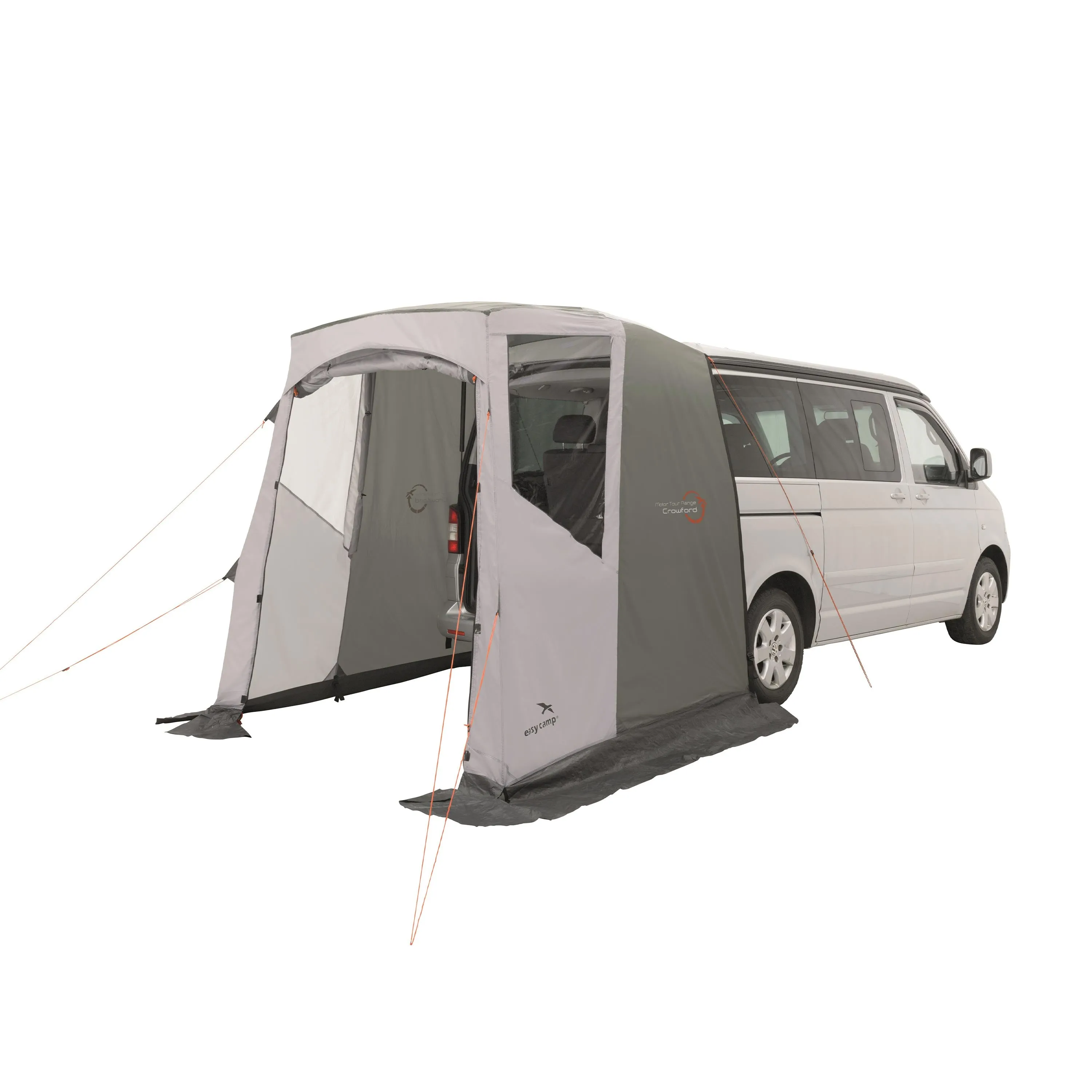 EasyCamp -  Easy Camp Heck-Vorzelt Crowford granite grey
