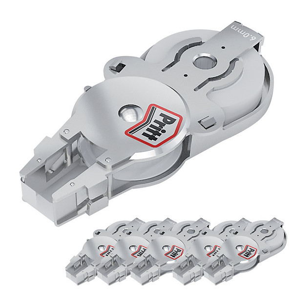5 recharges pour correcteur Pritt 6 mm