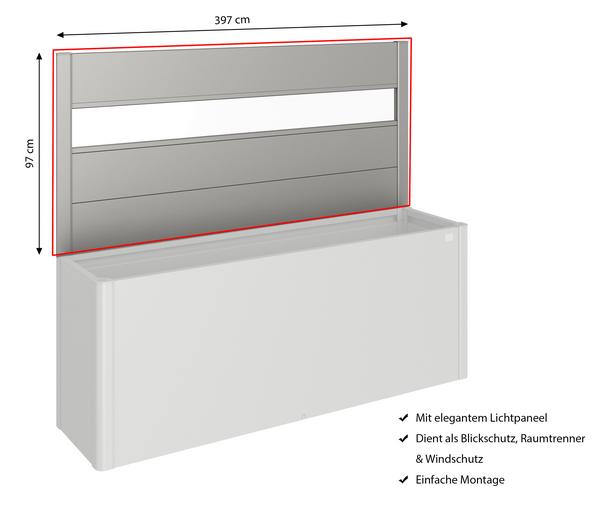 Biohort Sichtschutz mit Acrylglas für