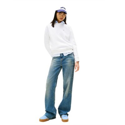 Pull femme Tjw Reg S Flag Crew TOMMY HILFIGER