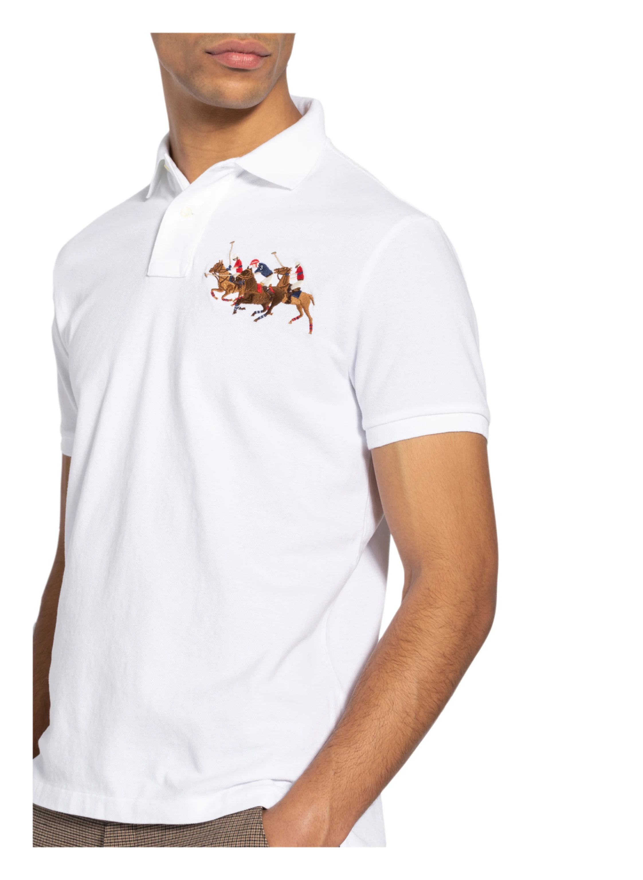 POLO RALPH LAUREN Piqué-Poloshirt Custom Slim Fit