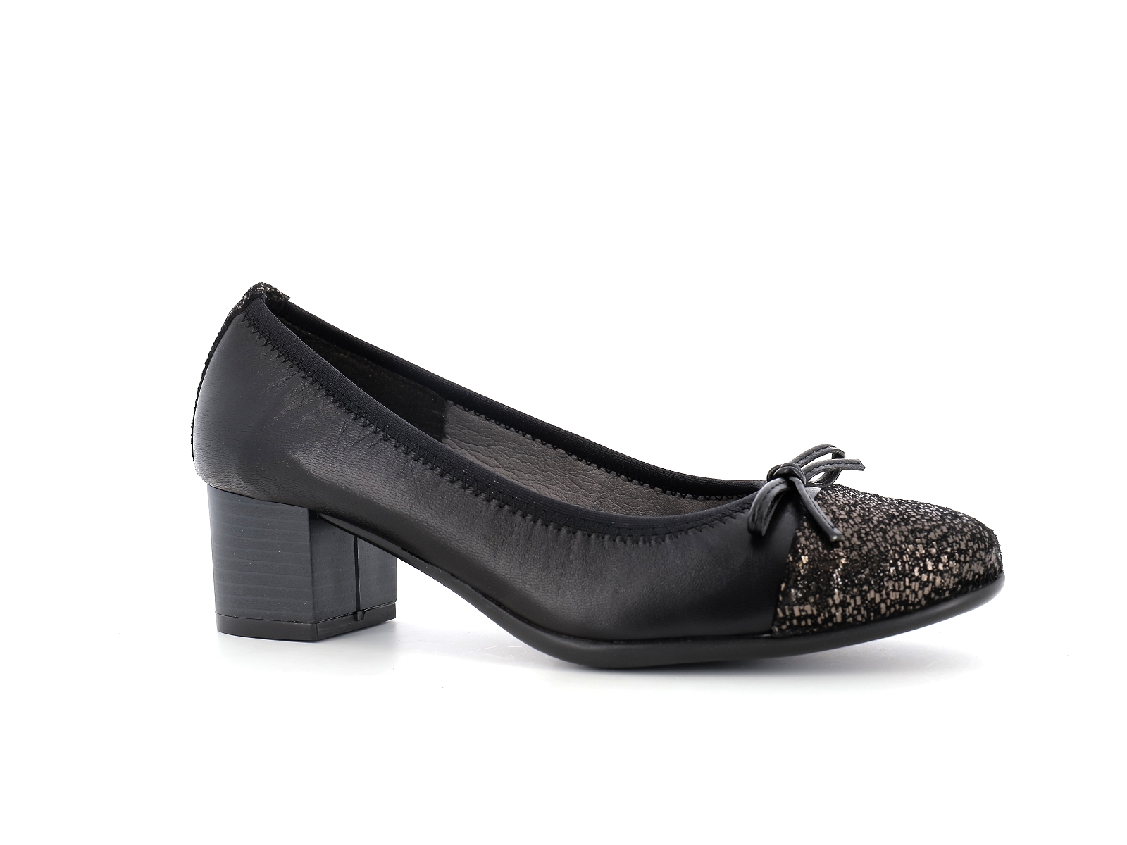 Cavargna shoes-TAYLOR Cuir Noir Or