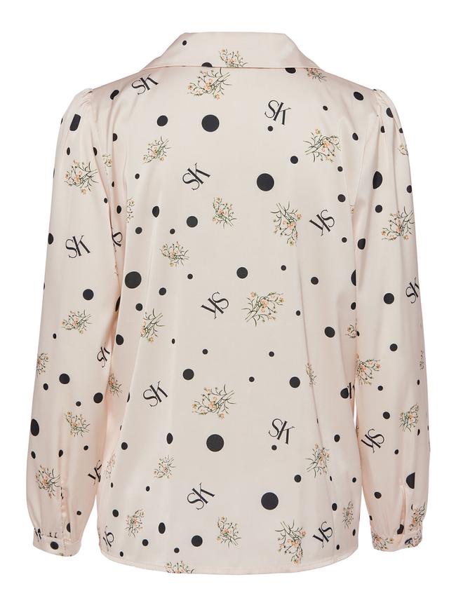 Druckbluse Dot - Floraldruck