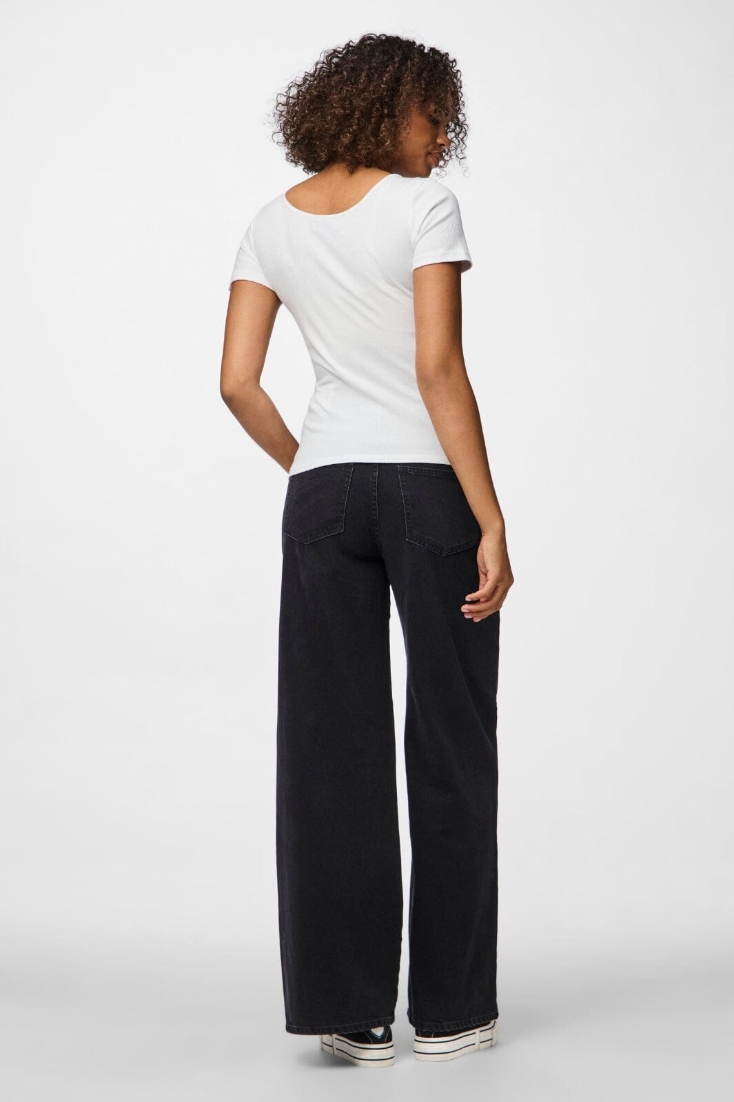 Pieces Pckitte Ss Top 3254877 bright white