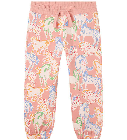 Stella McCartney Kids Jogginghosen - Rosa m. Pferde
