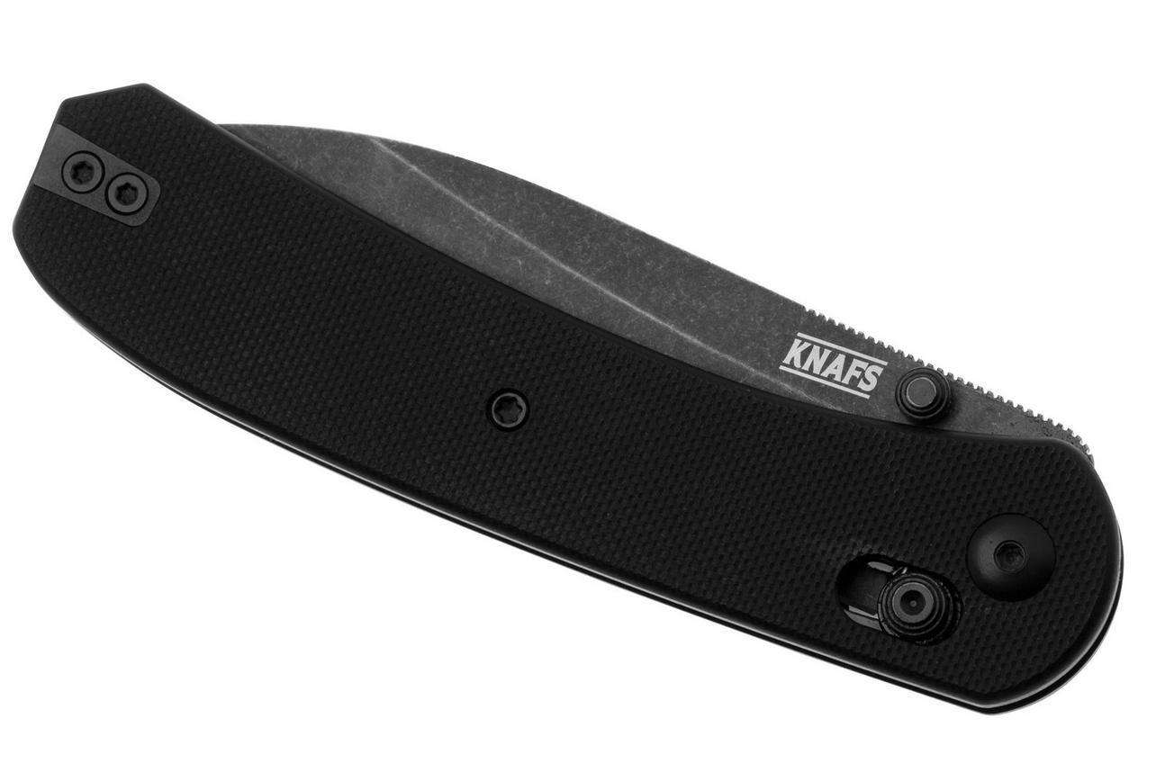KNAFS Lander 2 EDC KNAFS-00181 Fast Swap Scales Black G10, Clutch Lock, zakmes