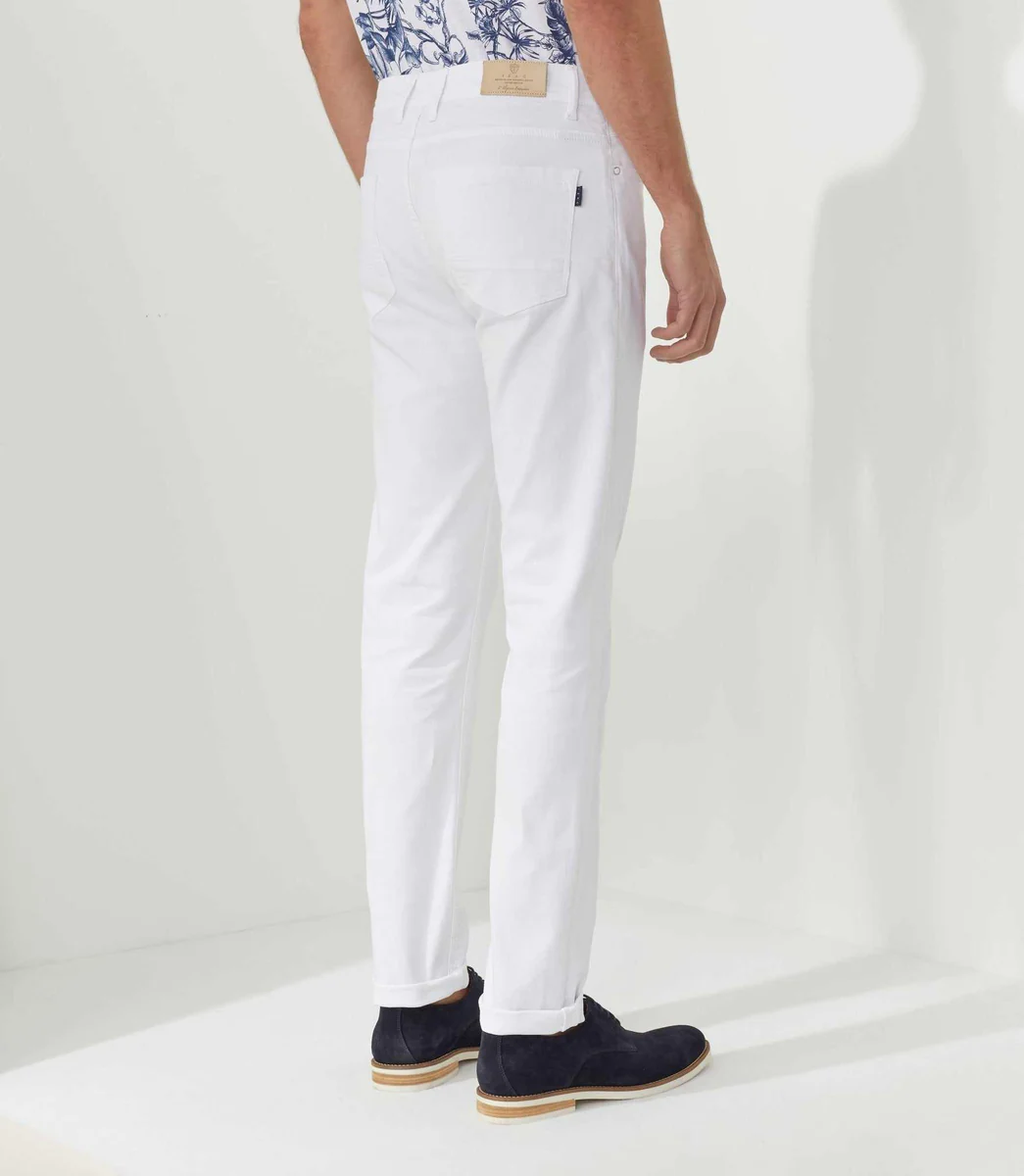 Jean slim blanc 
