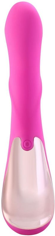 Easylove Vlakke Siliconen Gspot Vibrator met Accu en Geribbeld Structuur