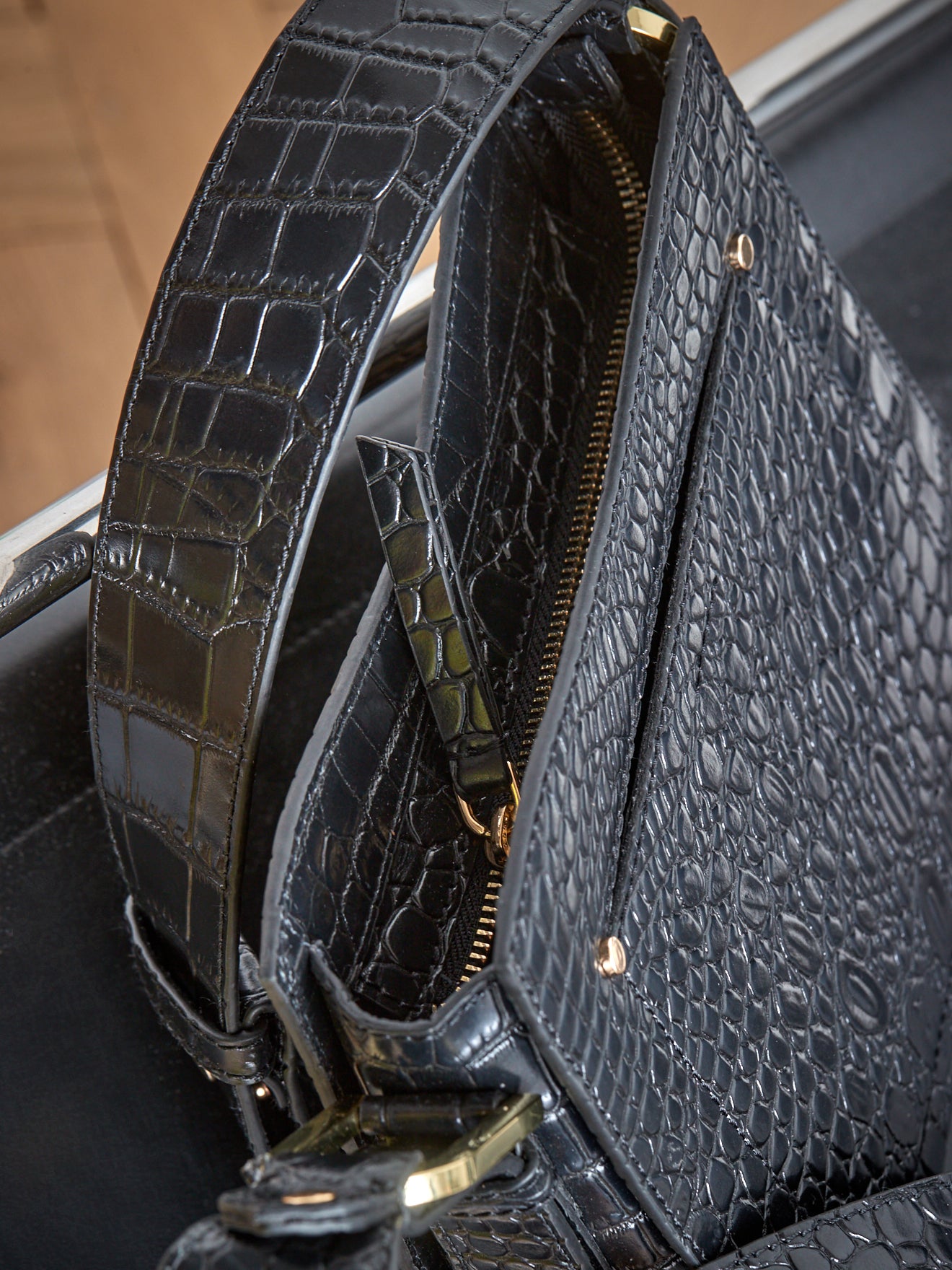 Sac demi-lune - Collection Maroquinerie Cyrillus