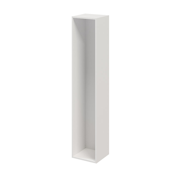 Caisson blanc GoodHome Atomia H. 187,5 x L. 37,5 x P. 35 cm